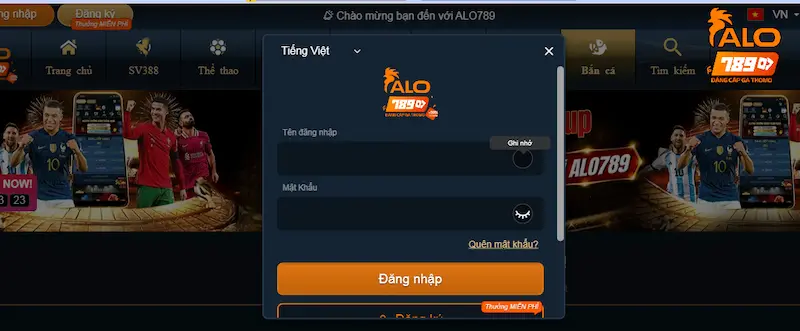 Cách tham gia chơi bắn cá Online tại ALO789