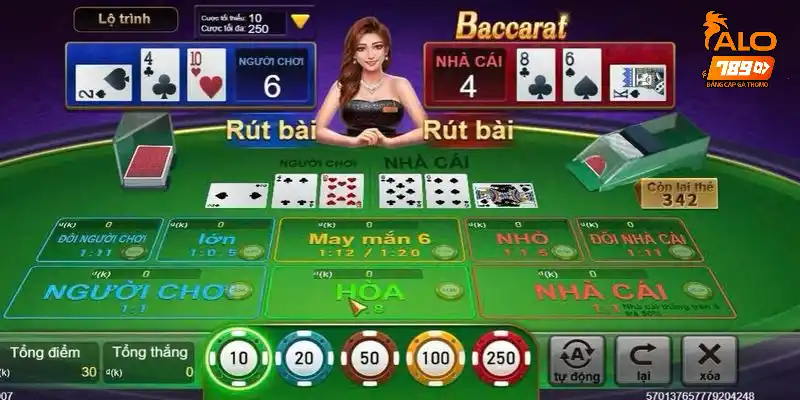 Cần nắm rõ cách tính tài xỉu trong Baccarat trước khi tham gia tại ALO789