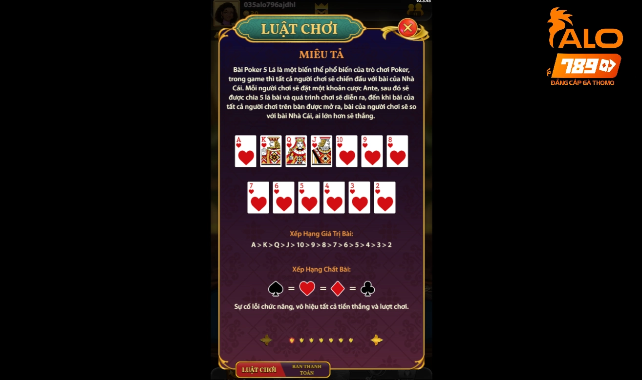 Luật chơi game Poker đơn giản và chi tiết nhất cho tân thủ